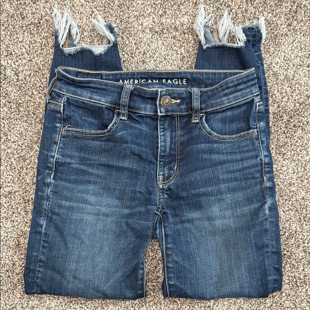 American Eagle Outfitters "Next Level Stretch" Skinny Jeans ~ Women's Size 2 Reg
